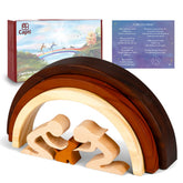 Capti Rainbow Bridge cat memorial display on mantle offers comforting remembrance.