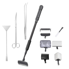 Carefree Fish 9IN1 algae scraper for fast, thorough tank cleaning.