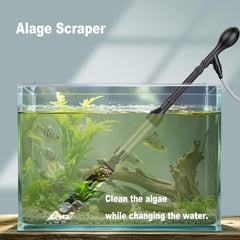 Carefree Fish ABS durable material highlights eco-friendly aquarium tool.