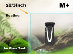 Carefree Fish magnetic cleaner floating design in water for easy reach.