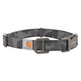 Carhartt dog collar in duck camo nylon for rugged outdoor use