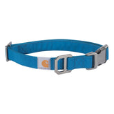 Carhartt Nylon Duck Dog Collar front view shows a rugged buckle for durable everyday use.