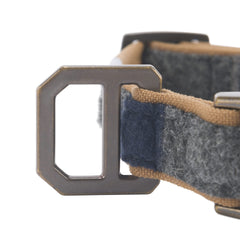 Sturdy D-ring and tag holder keep ID and leash accessories handy.