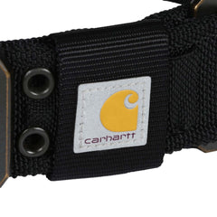 Carhartt reflective wordmark increases visibility at dawn or dusk