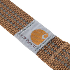 Carhartt leash shows an extra gated clip for secure secondary attachment.