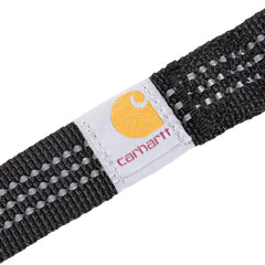 Carhartt Pet Leash shows reflective stitching for night visibility during walks.