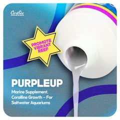 Carib Sea Purple Up enhances coralline colors in marine aquariums