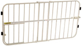 Carlson Lil Tuffy gate in doorway extended for wide openings, safe barrier.