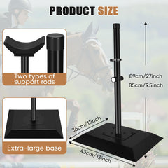 CAROD hoof stand magnetic attachment keeps tools within reach.