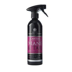 Carr Day Martin Canter Mane & Tail Conditioner spray mist aids detangling and quick grooming.