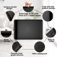 Carry360 large 36x24 mat shows fit for medium to large dogs.