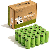 Carrywell dog poop bags in a box showing a 300-count supply for home use.