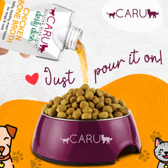 Caru Daily Dish features human-grade ingredients, proudly made in the USA.