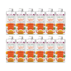 Caru Daily Dish pumpkin broth pour-over for pet meals