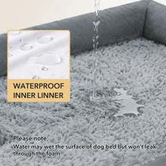 Non-slip bottom on Casa Paw dog bed in use
