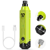 Casfuy 6-Speed Dog Nail Grinder front view with ergonomic handle for precise trimming.