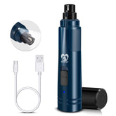 Casfuy dog nail grinder with LED light for precise, safe paw grooming.