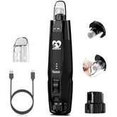 Casfuy N75 6-speed dog nail grinder in use for precise grooming.