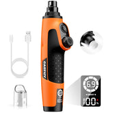 Casfuy Smart 6-Speed Dog Nail Grinder front view for easy handling.