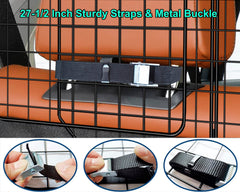 CasimR barrier headrest straps enable quick installation