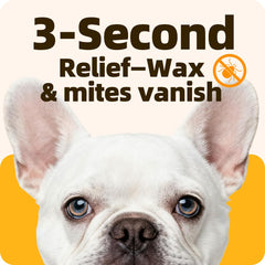 Cassiel pet Ear Drops dropper dispensing for easy, accurate application