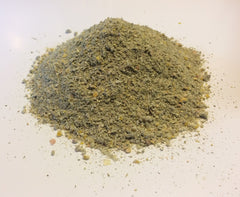 Castaway Organics Worm Food in worm bin supporting healthy feeding and growth