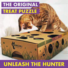 Cat Amazing interactive treat maze encourages foraging and rewards.