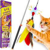 Cat Amazing Snatch magnetic wand with detachable attachment for interactive play.