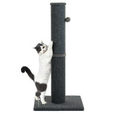 Cat Craft large reticulate carpet scratching post for indoor cats, plush surface encourages scratching.