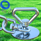 Catapamey dog tie-out cable 15ft secures yard and supports controlled play.