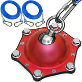 Catapamey dog tie-out stake with 360° swivel reducing tangles during outdoor use