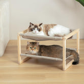CatAve Cat Hammock with double-layer bed ready for multi-cat lounging