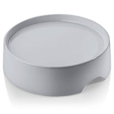 CatGuru Food Table with bowls elevated for relaxed, mess-free dining.