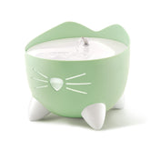 Catit PIXI drinking fountain with multiple flow options for picky drinkers.