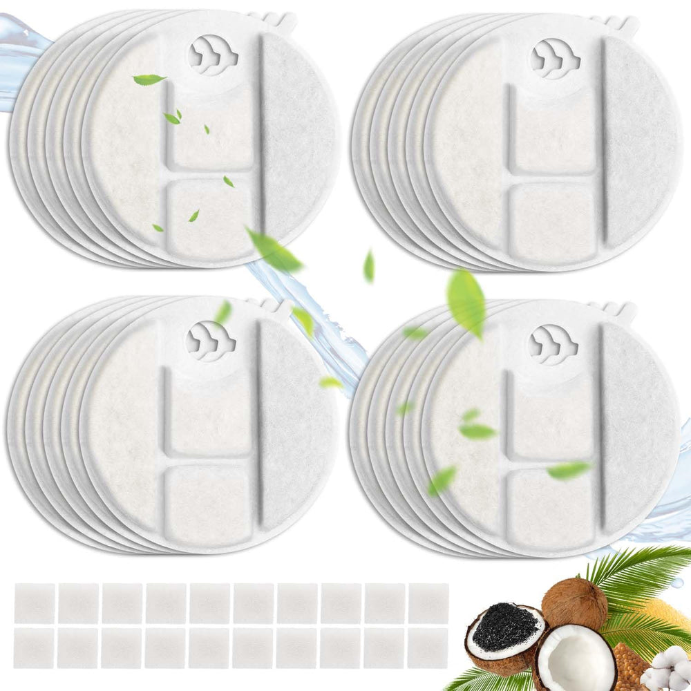CATOL 40-pack Petlibro filters box for clean water and easy replacement