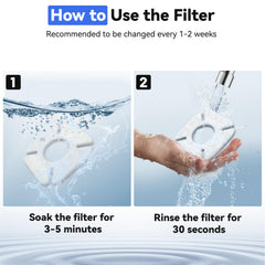 CATOL easy-install design helps quick fountain filter replacement