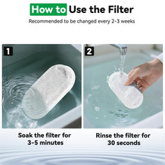 Catol easy installation for quick filter swaps.