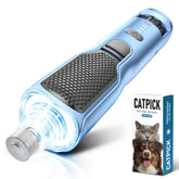 CATPICK 7-speed nail grinder with LED ring for calm home grooming.