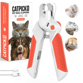 Catpick care nail clippers with LED light for clearer at-home trimming