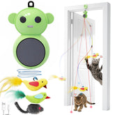 Catpick interactive flying bird toy engages indoor chase and exercise