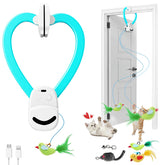 CATPICK interactive birds clipped to a frame for engaging play