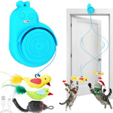 Catpick Toy door-mount bird attachment for lively indoor play