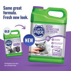 Cat's Pride Max Power odor-control graphic illustrating long-lasting freshness.