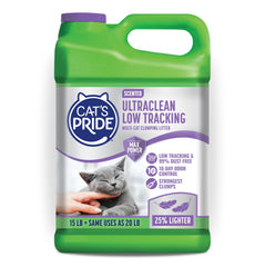Cat's Pride Max Power Ultraclean Litter bag, 15 lb, for strong odor control.