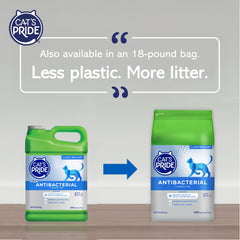 Cat's Pride odor-control litter delivers quick freshness at the litter box.