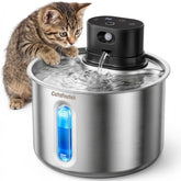 Catsfoutek wireless cordless cat fountain assembly for easy setup.