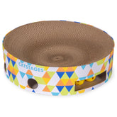 Catstages Bowl Track Scratcher Toy with vibrant colors for interactive play and claw maintenance.