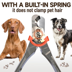 Cattio heavy-duty dog nail clippers tackle thick nails on any breed.
