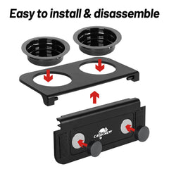 CAVACHEW strong magnets secure the ledge up to 1.5 lb without slipping