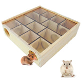 Cdipesp hamster maze acrylic cover enables safe viewing during playtime